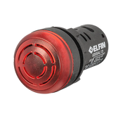 Elfin Buzzer with flashing led beacon, 230VAC - Rubicon Partner Portal